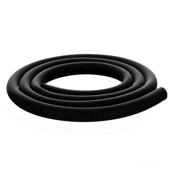 Wasserpfeifen Silikon Ersatzschlauch schwarz 150cm 90033