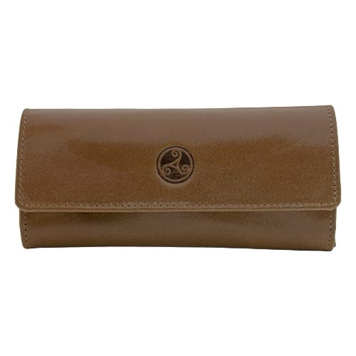 Tabak-Rollbeutel Leder RATTRAYS Whisky braungold 17284