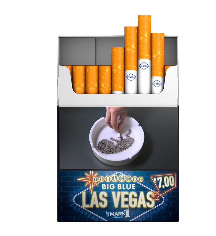 Las Vegas Zigaretten Blue Big (8x25) SW16272