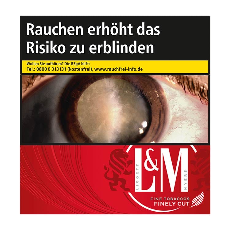 L&M Zigaretten Red Label 12 € (8x31) SW13373