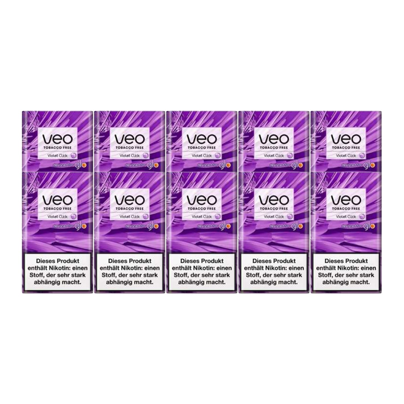 10 Schachteln VEO Violet Click SW15751