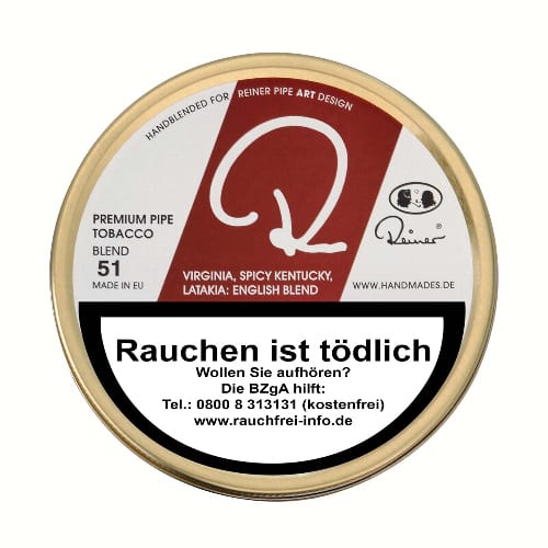 Pfeifentabak Reiner English Blend No.51 50 Gramm 18942
