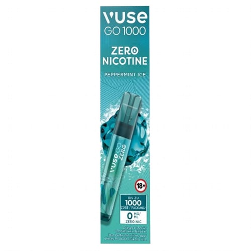 Einweg eZigarette Vuse GO Peppermint Ice 0mg bis zu 1000 Puffs 4284