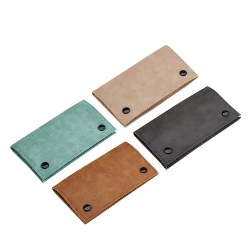 Feinschnitt-Tasche Kunstleder CHAMP mit Feuerzeughalter sortiert 37230