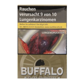 Buffalo Gold 6,40 Euro Zigaretten