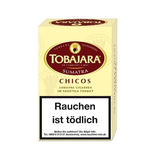 Tobajara Chicos Sumatra 50 Zigarillos 49301