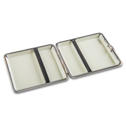 Zigarettenetui KunstlederZORR 20er Classic schwarz und braun sort 37335