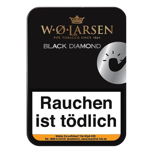 Pfeifentabak W.Ø. Larsen Black Diamond 100 Gramm 300410