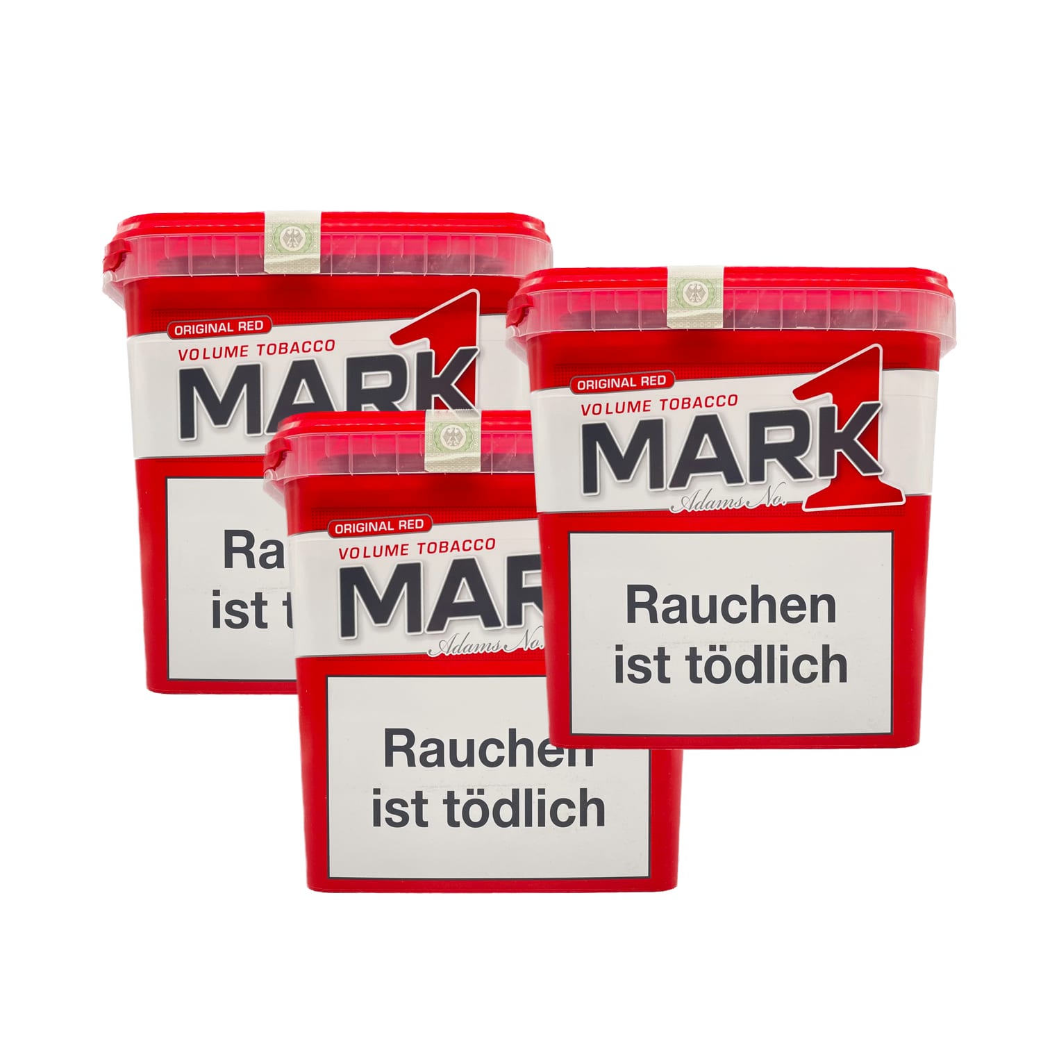 3 Eimer MARK ADAMS Volumentabak 400 Gramm SW15279