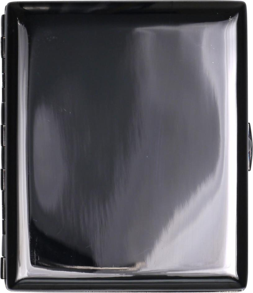 Zigarettenetui Metall "Ebony" poliert 20er 600941