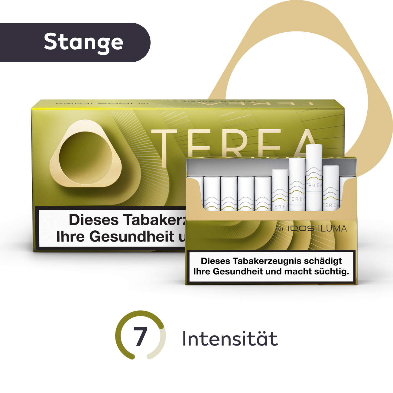 10 Schachteln TEREA YELLOW GREEN