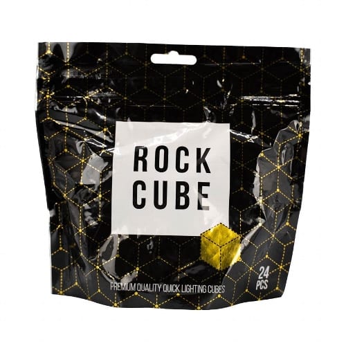 Shishakohle Kokosnuss ROCK CUBE 24 Wuerfel 0,21 kg 36277