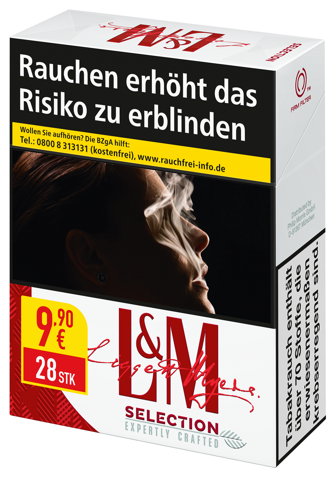 L&M Zigaretten Selection Red 9,90 €