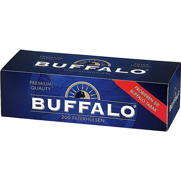 200er Buffalo Hülsen Zigarettenhülsen TSW12907