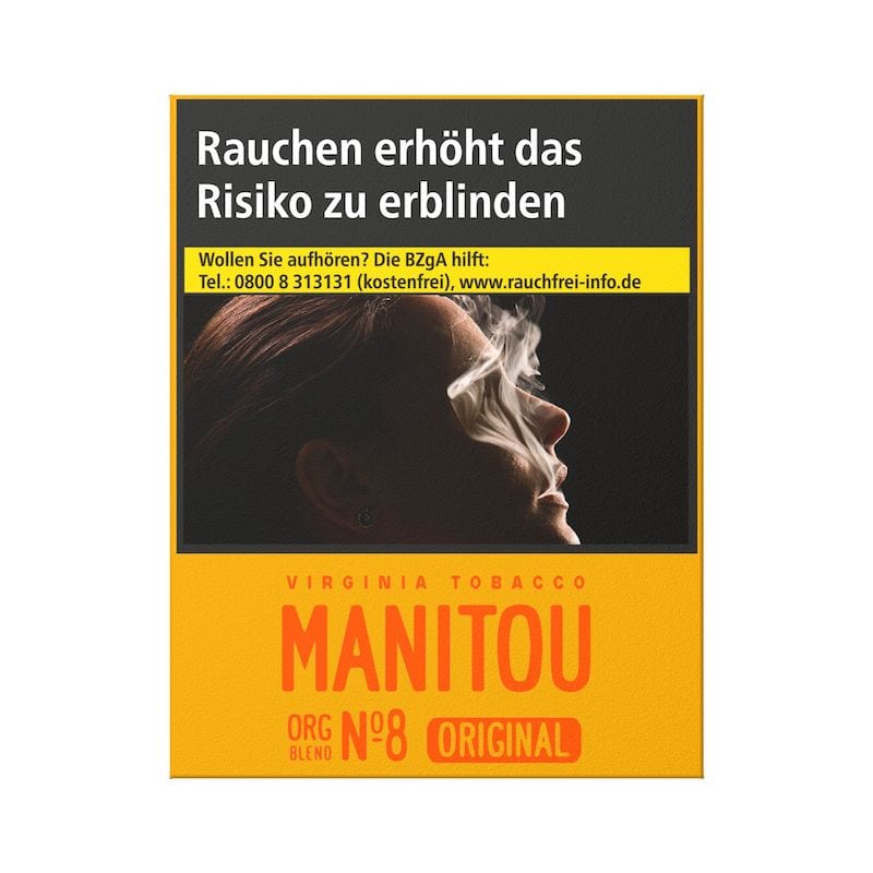 Manitou Zigaretten Org Blend No.8 Big ohne Zusätze (8x25) SW78195