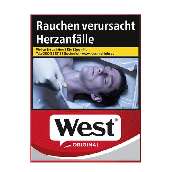 WEST Zigaretten Original Automatenpackung (10x21) SW77856