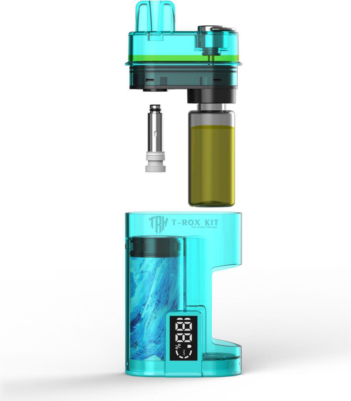 T-ROX Kit E-Zigarette für 10ml Flaschen blau 687015