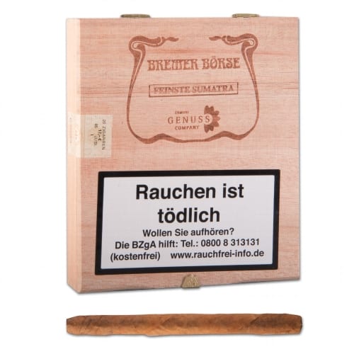 Bremer Börse Panatela Sumatra 20er Kiste 69268