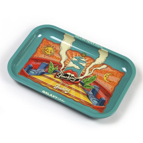 SMOKING Rolling Tray Galaxy Heaven 71254