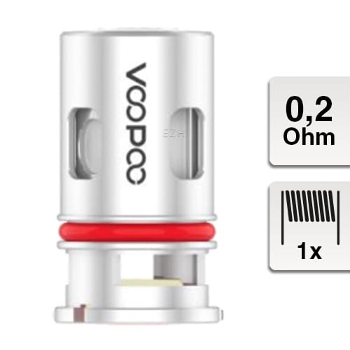 E-Clearomizercoil VOOPOO PnP-VM 5 0.2 OhmÃae 5 Stueck 33933