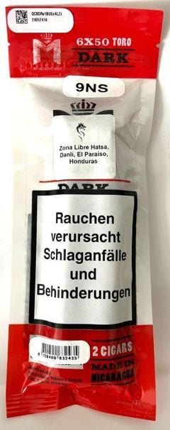 M by MACANUDO DARK TORO 2er Freshpack Zigarren 220632