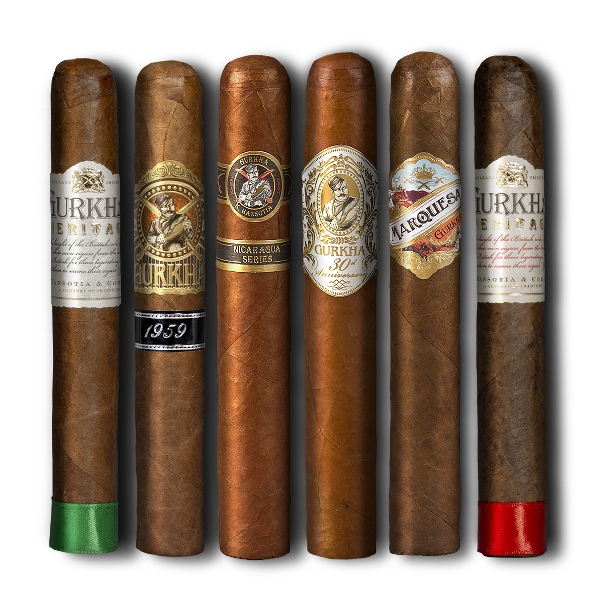 GURKHA Nicaragua Red Toro Sampler (Humibag à 6 Zigarren)