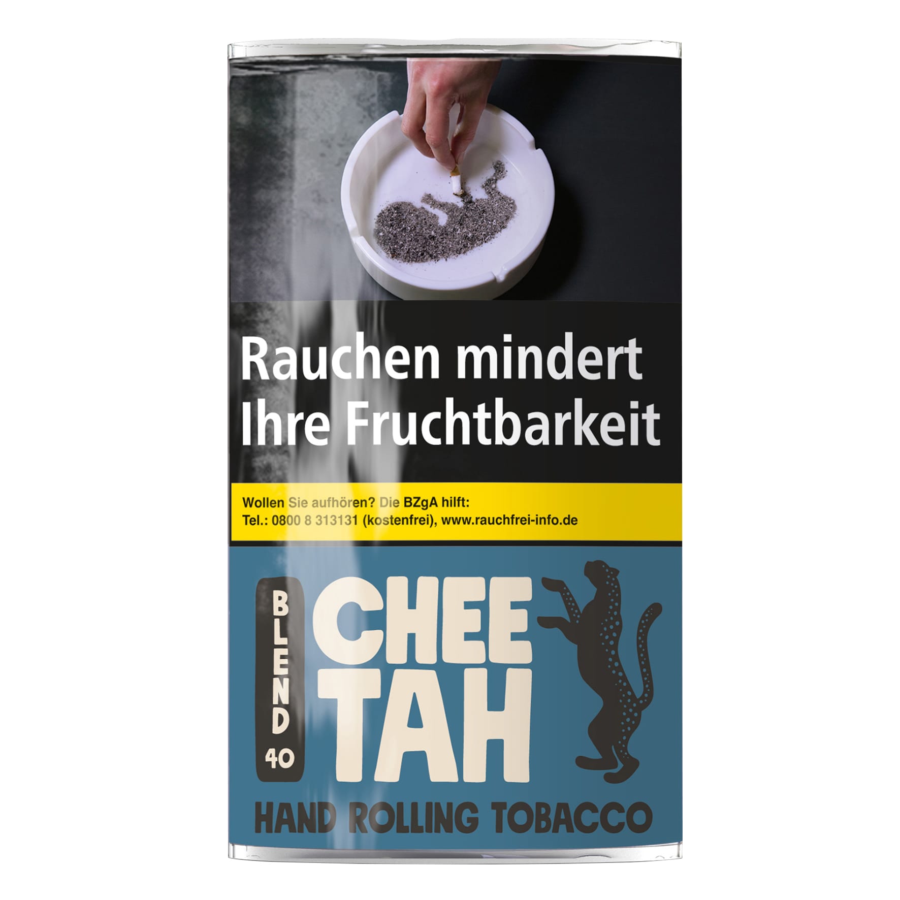 Zigarettentabak Chee Tah Blend 40 (Blau) 30 Gramm SW3452