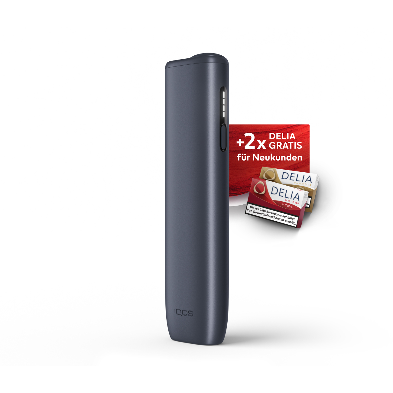 IQOS ILUMA i ONE Midnight Black + Gratis DELIA Sticks bei Registrierung