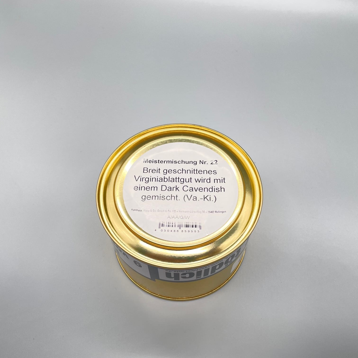 Pfeifentabak Eigenmarkenmischung 22 ND gold 100 Gramm 7012