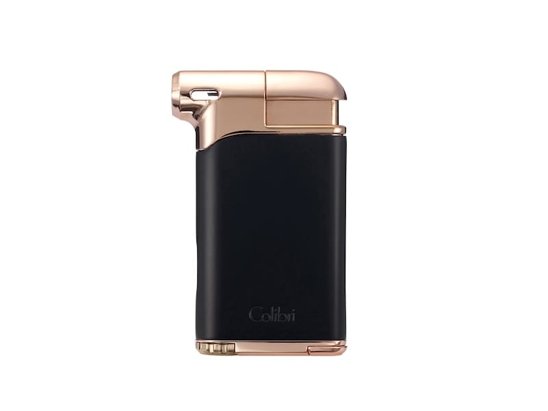 COLIBRI Pfeifenfeuerzeug "Pacific II" schwarz/rosegold  Pz 294589