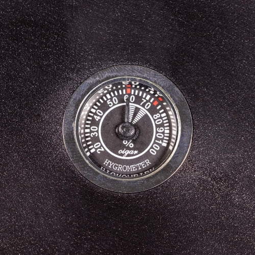 Humidor PASSATORE Cigar Case Acryl schwarz H5xB23,5xT15 cm 5 Cigarren 36830