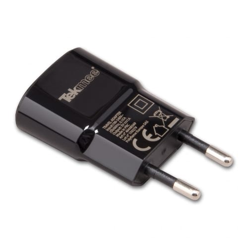 E-Ladezubehoer USB Netzstecker TEKMEE schwarz 33372
