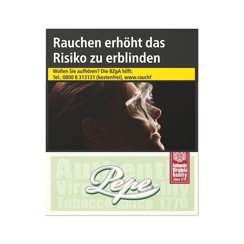 PEPE Zigaretten Bright Green (4x40) SW32121