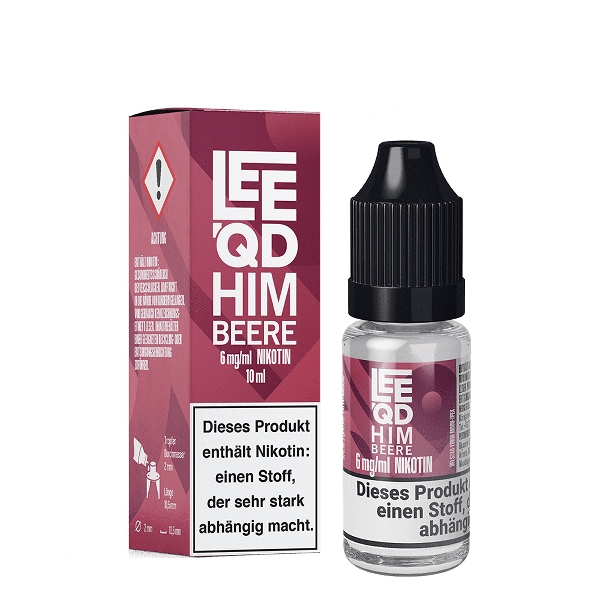 E-Liquid LEEQD Fruit Himbeere 6mg 50 PG / 50 VG 17888