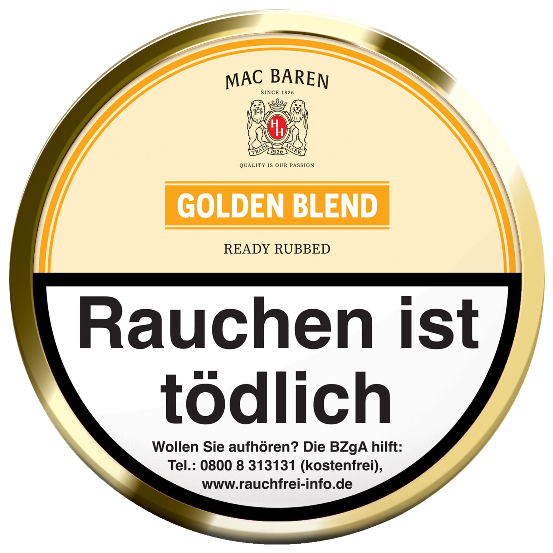 Pfeifentabak Mac Baren Golden Blend 100 Gramm 9511