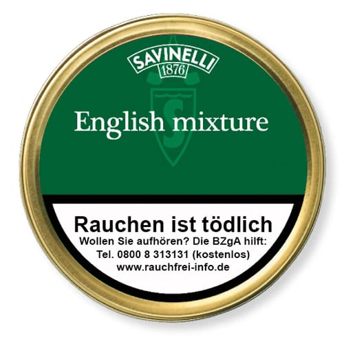 Pfeifentabak Savinelli English Mixture 50 Gramm 15641