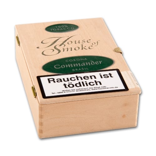 House of Smoke Commander Brasil 10 Zigarren 61602