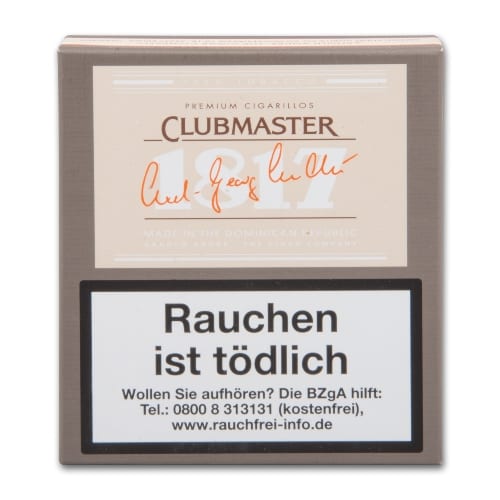Clubmaster 1817 Jubiläumsausgabe 20 Zigarillos 87197