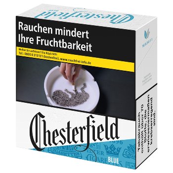 Chesterfield Blue 15,00 Euro Zigaretten