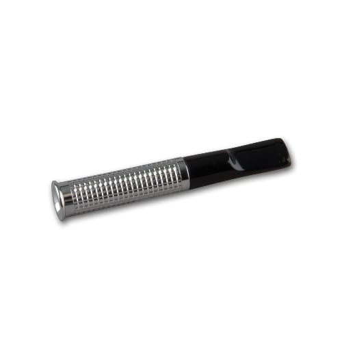 Zigarettenspitze Rattray's 6 mm aus Kupfer verchromt gekörnt in silbergrau glänzend schwarz 99631