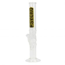 Bong Glas PSYCHO Twisted 35 cm 40 mm Schliff 14,5 mm 77373