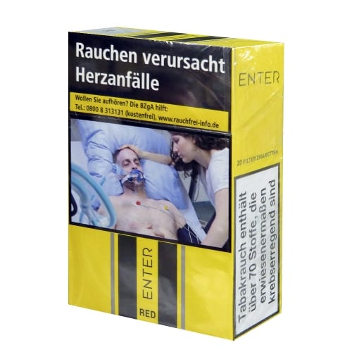 ENTER Red Zigaretten 6,00 Euro (10x20) SW15805