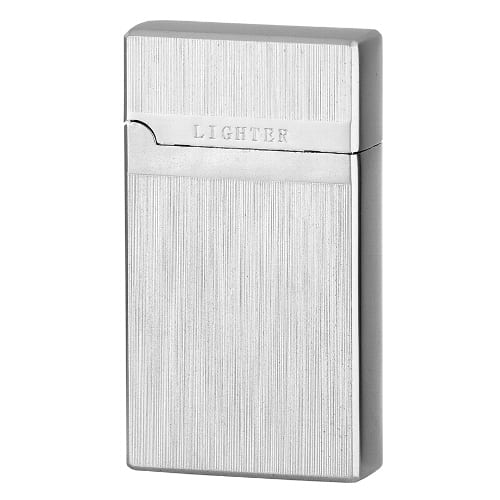 Feuerzeug Piezo EUROJET Duo Flame chrom gebuerstet 79192