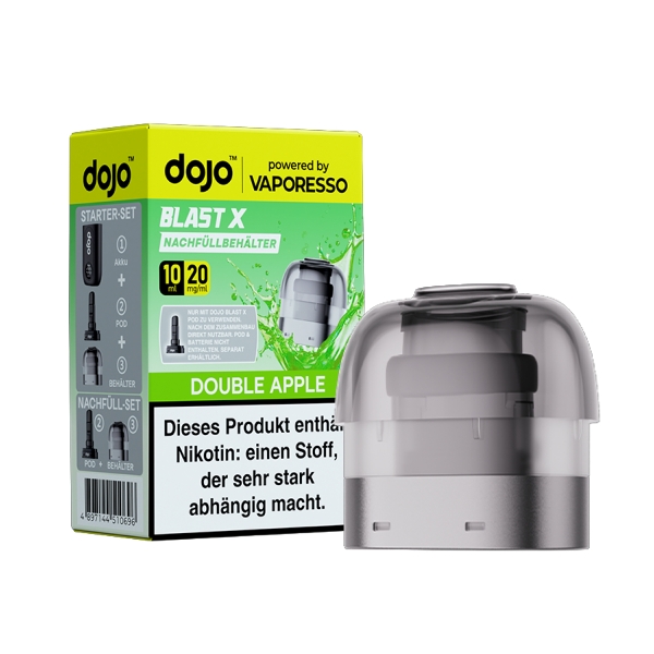 E-Liquidpod DOJO Blast X Refill Double Apple 20mg