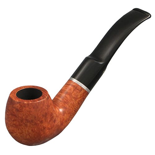 Pfeife Capitello Sport Corteccia Apple aus Bruyèreholz Acryl in orangebraun schwarz 7553