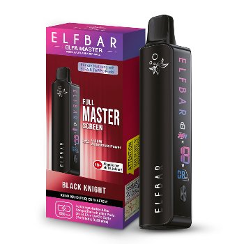 E-Zigarette ELFBAR Elfa Master schwarz 850 mAh | SW16656 E-Zigarette ELFBAR Elfa Master schwarz 850 mAh | SW16656