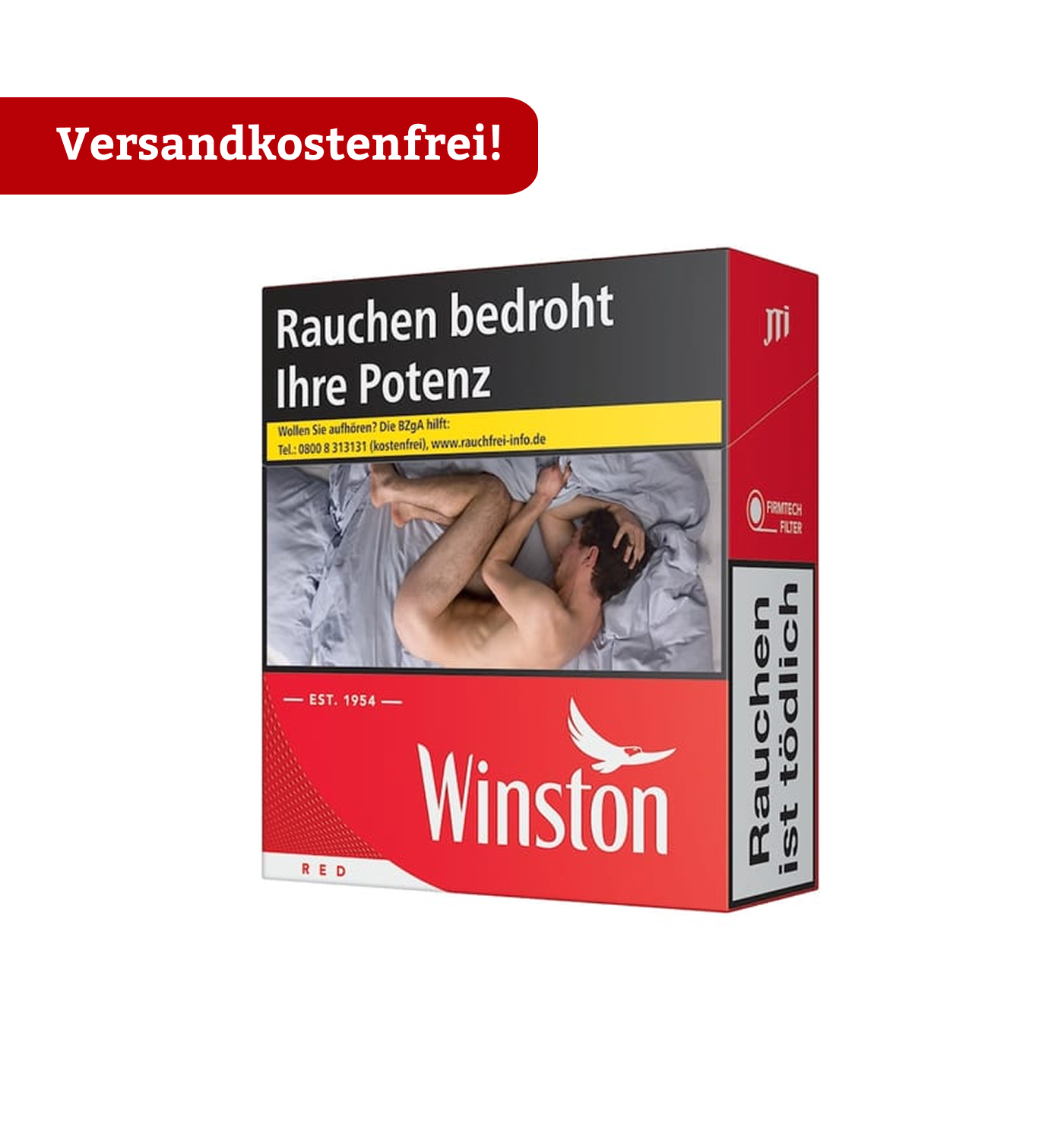 WINSTON Zigaretten Red 5XL SW15886
