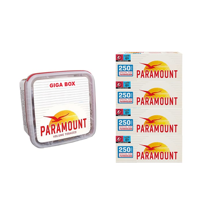 1 x Paramount 230 Gramm / 1000 x Paramount Special Hülsen SW14774