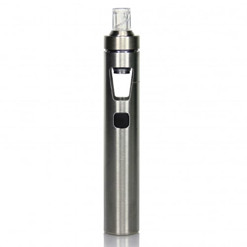 E-Zigarette InnoCigs eGo Aio mit 1.500 mAh 0,6 Ohm aus Edelstahl Pyrexglas in silber 99814