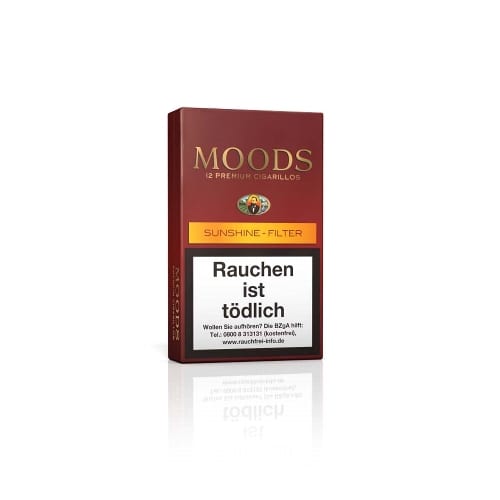 Dannemann Moods Sunshine Filter 10 Zigarillos 94354